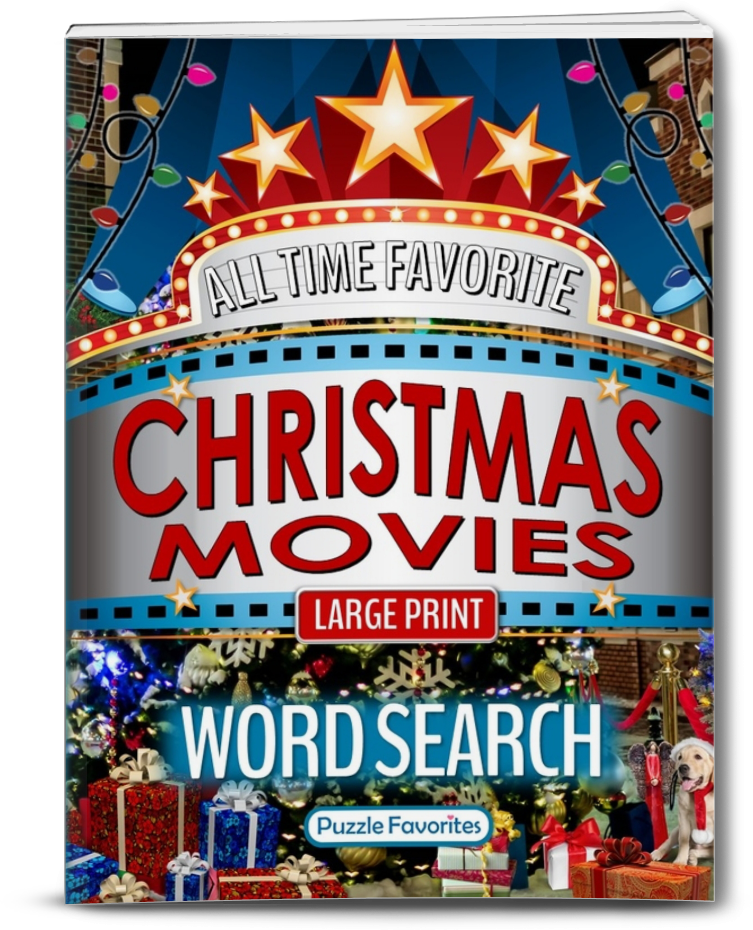 Christmas movies word search